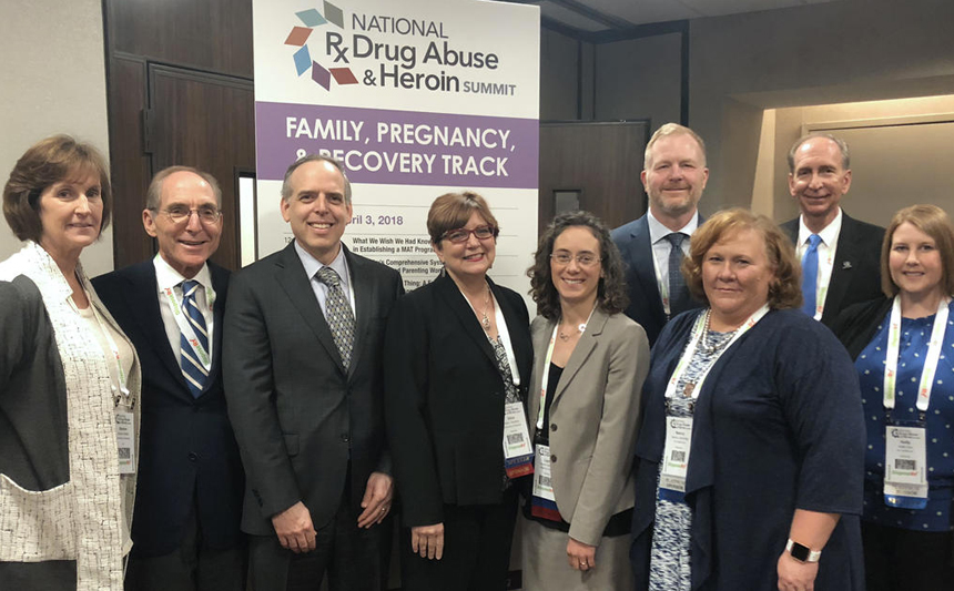 University of Kentucky leaders at National Prescription Drug Abuse & Heroin Summit.