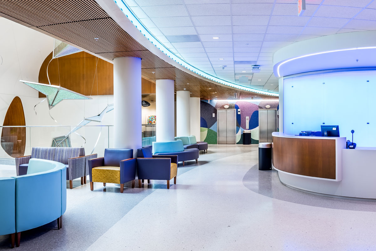 Interior of Kentucky Children's Hospital