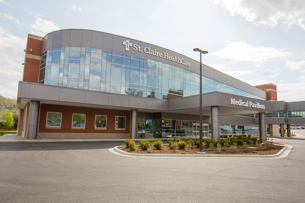 Exterior of St. Claire Medical Pavilion