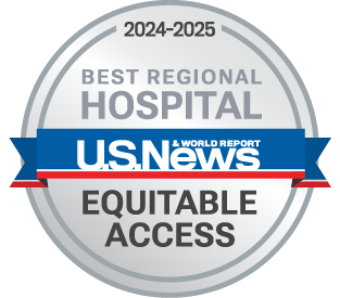 US News & World Report, 2024 - 2025 Best Regional Hospital, Equitable Access