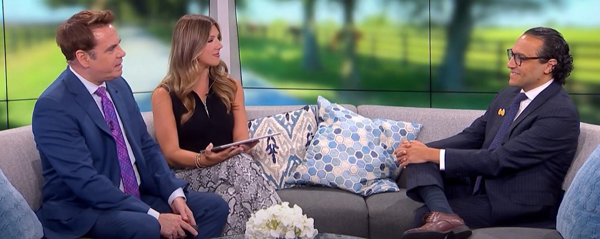 Dr. Omar El Kawkgi interviewed on Fox 56