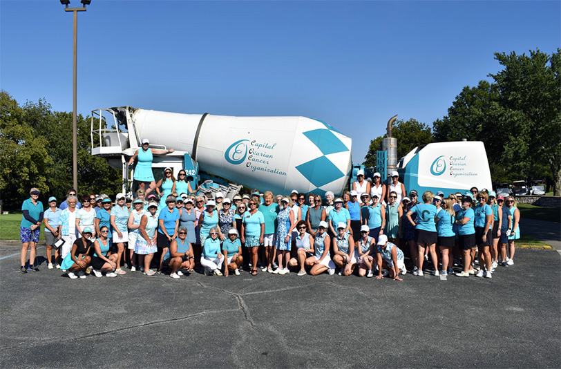 Tee It Up with C.O.C.O. golf scramble participants