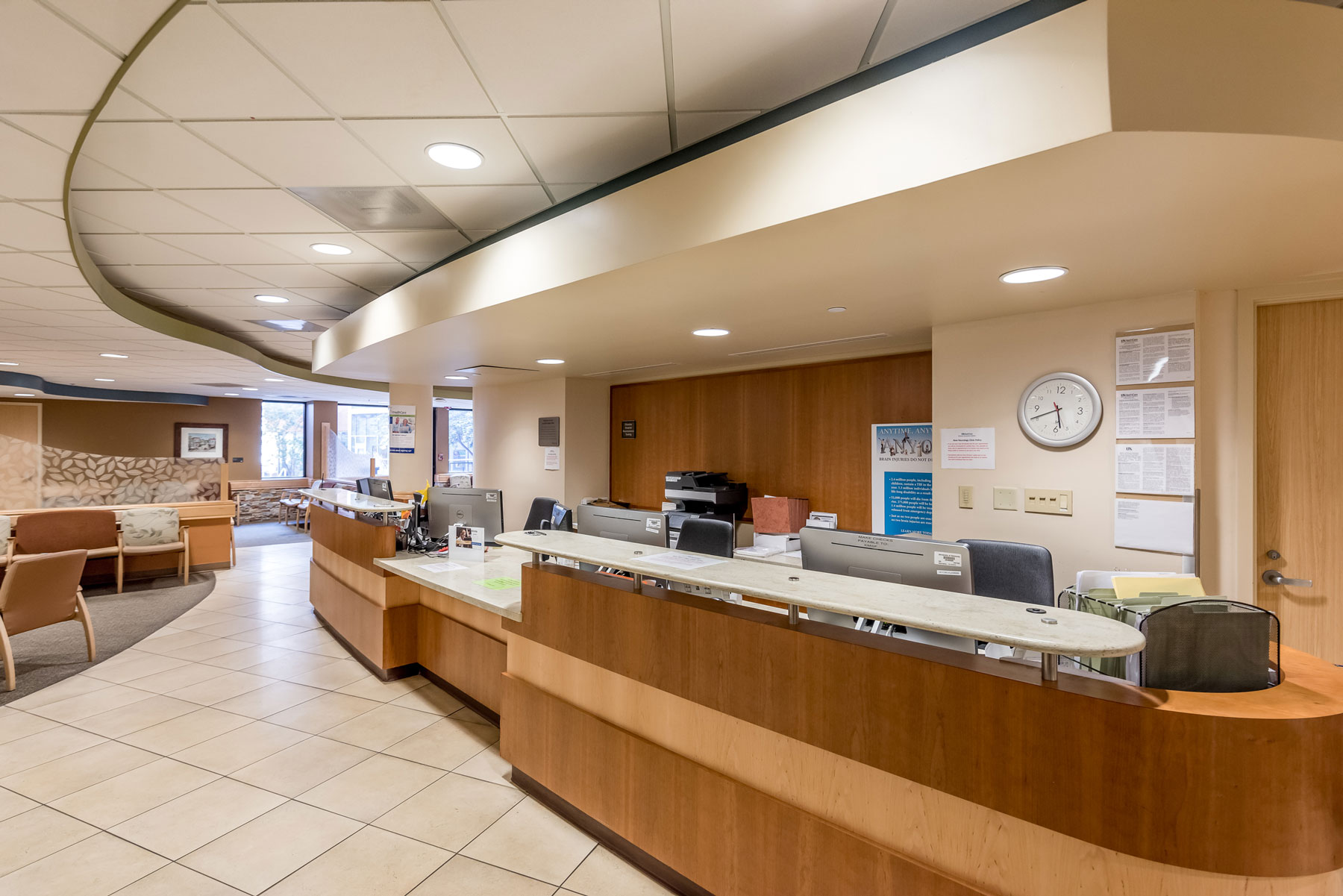 Lobby area of Kentucky Neuroscience Institute