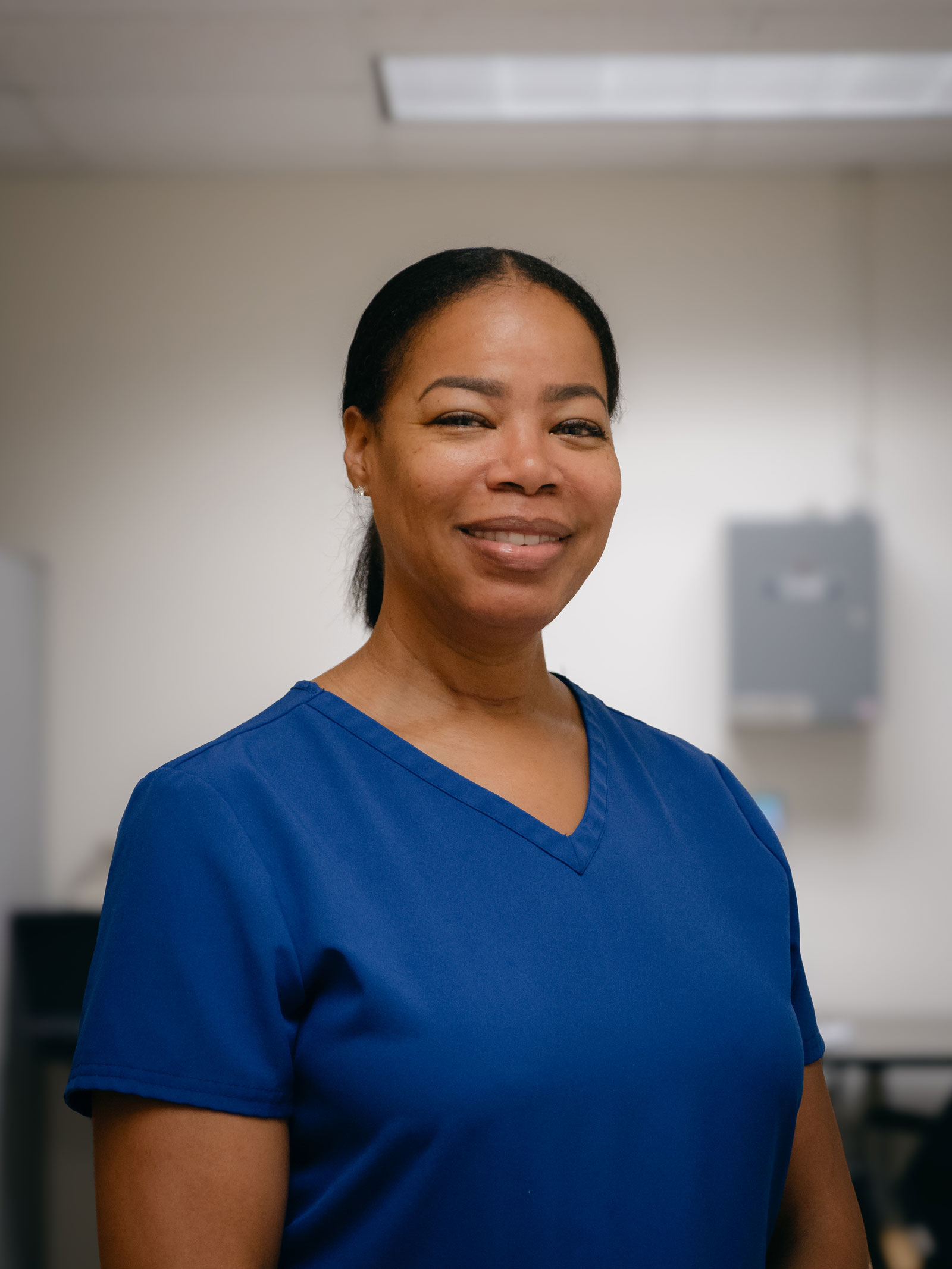Jasmine Meads, a nurse navigator working in pulmonary care