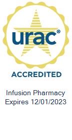Infusion Services accreditation seal expires 2023