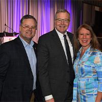 Project leaders Jamie Studts, Timothy Mullett and Jennifer Redmond Knight.