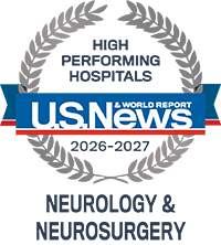 US News & World Report 2026-2027 High-performing Hospitals, Neurology & Neurosurgery
