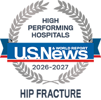 US News & World Report High-Performing Hospitals, Hip Fracture, 2026-2027