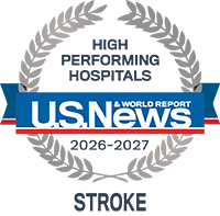 US News & World Report 2026-2027 High-performing Hospitals, Stroke