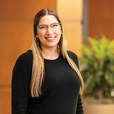 Paige A. Harder, MS, grows MCCAN’s education program with her marketing, print, web, and email design skills.