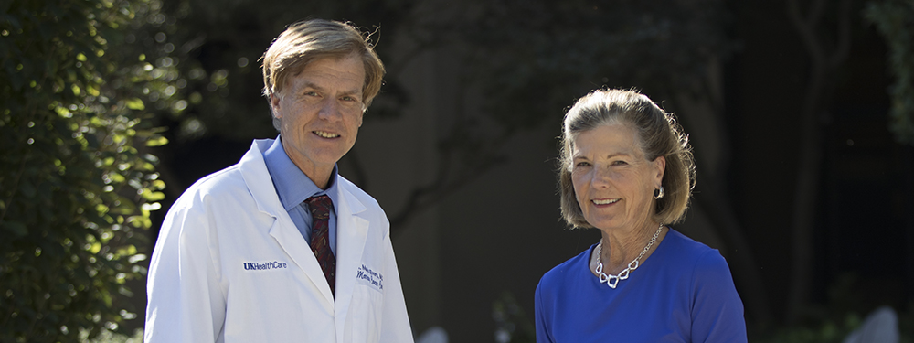 Dr. Evers and Sally Humphrey