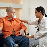 patient meets with provider