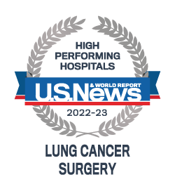 high performing lung cancer surgery