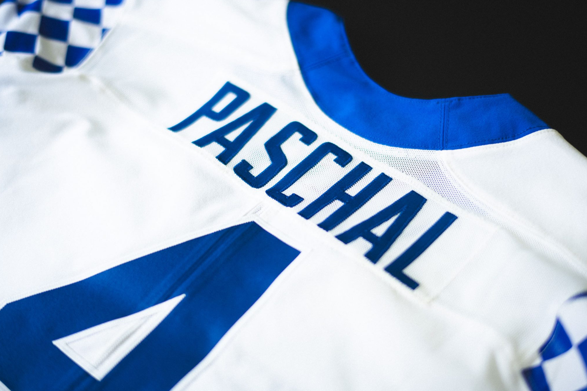 Josh Paschal's football jersey