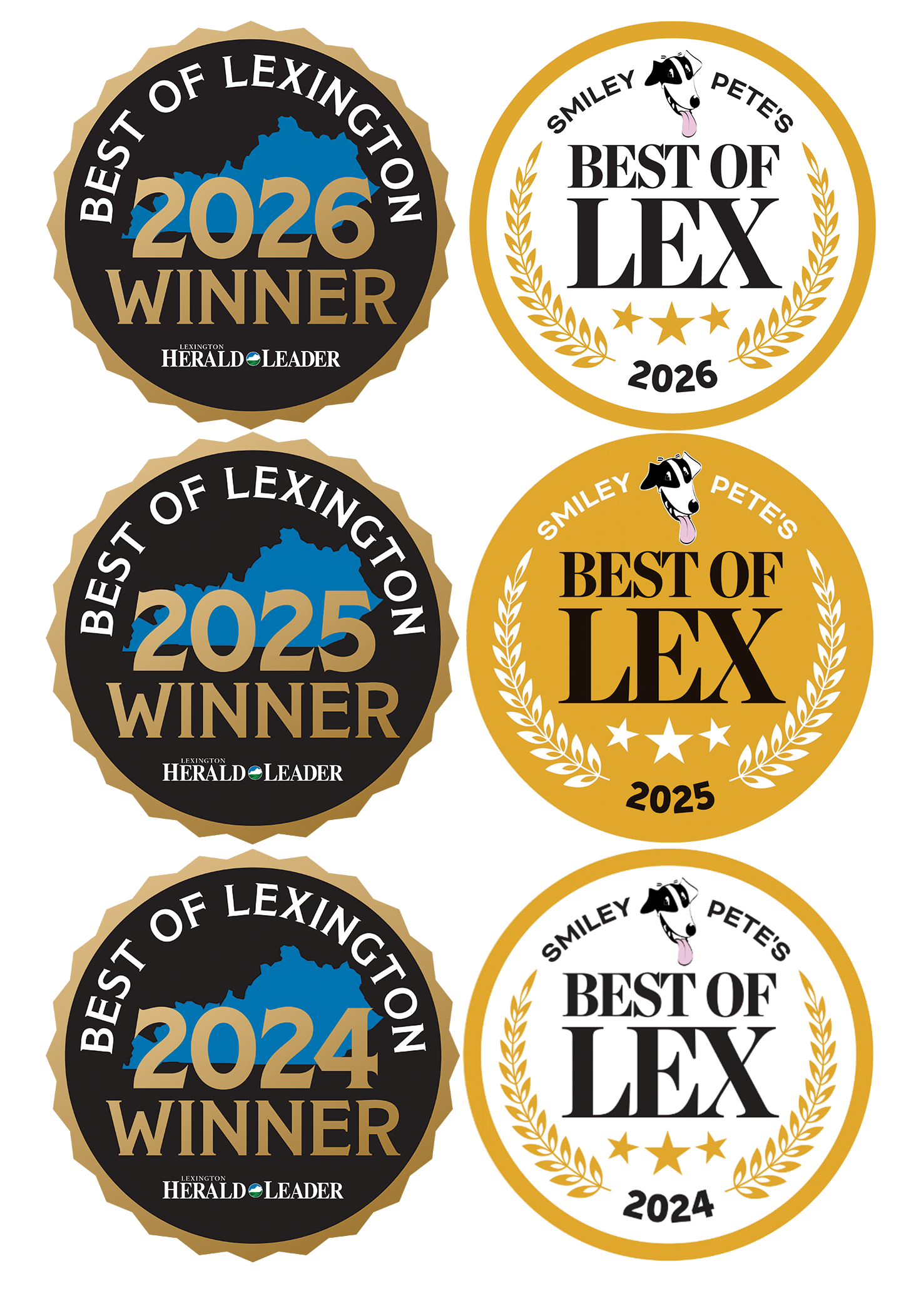 Seals for Best Pharmacies contests wins