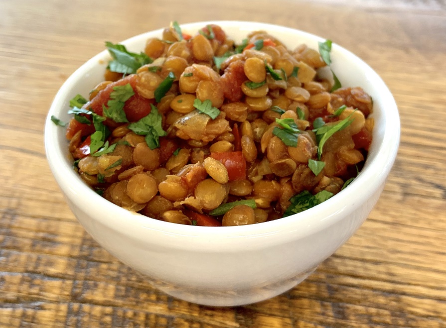 One-pot lentil chili