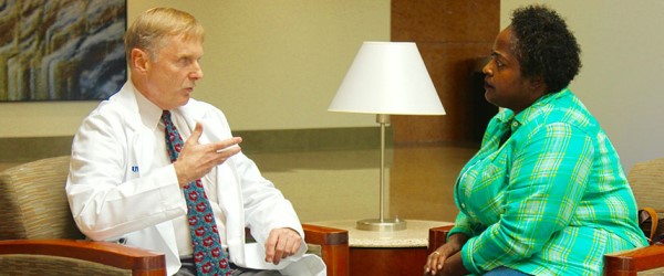 Dr. Philip Kern with Angelique Bell