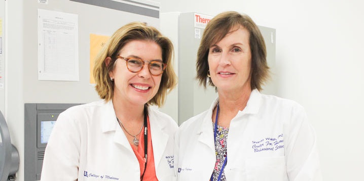 Dr. Michelle Lofwall (left) and Dr. Sharon Walsh (right)