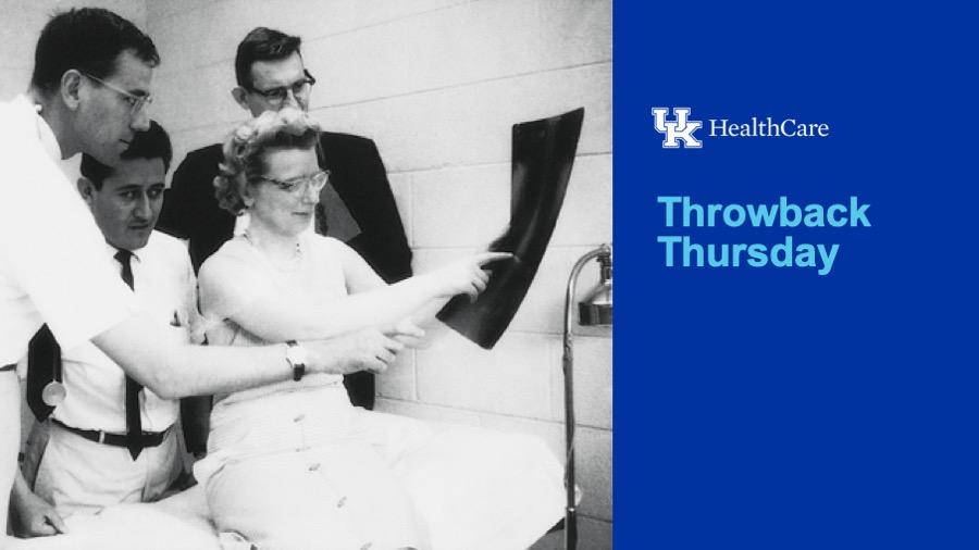 Throwback Thursday Dr. Jacqueline A. Noonan UK Healthcare
