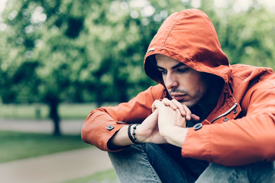 A teen struggles with emotional pain.