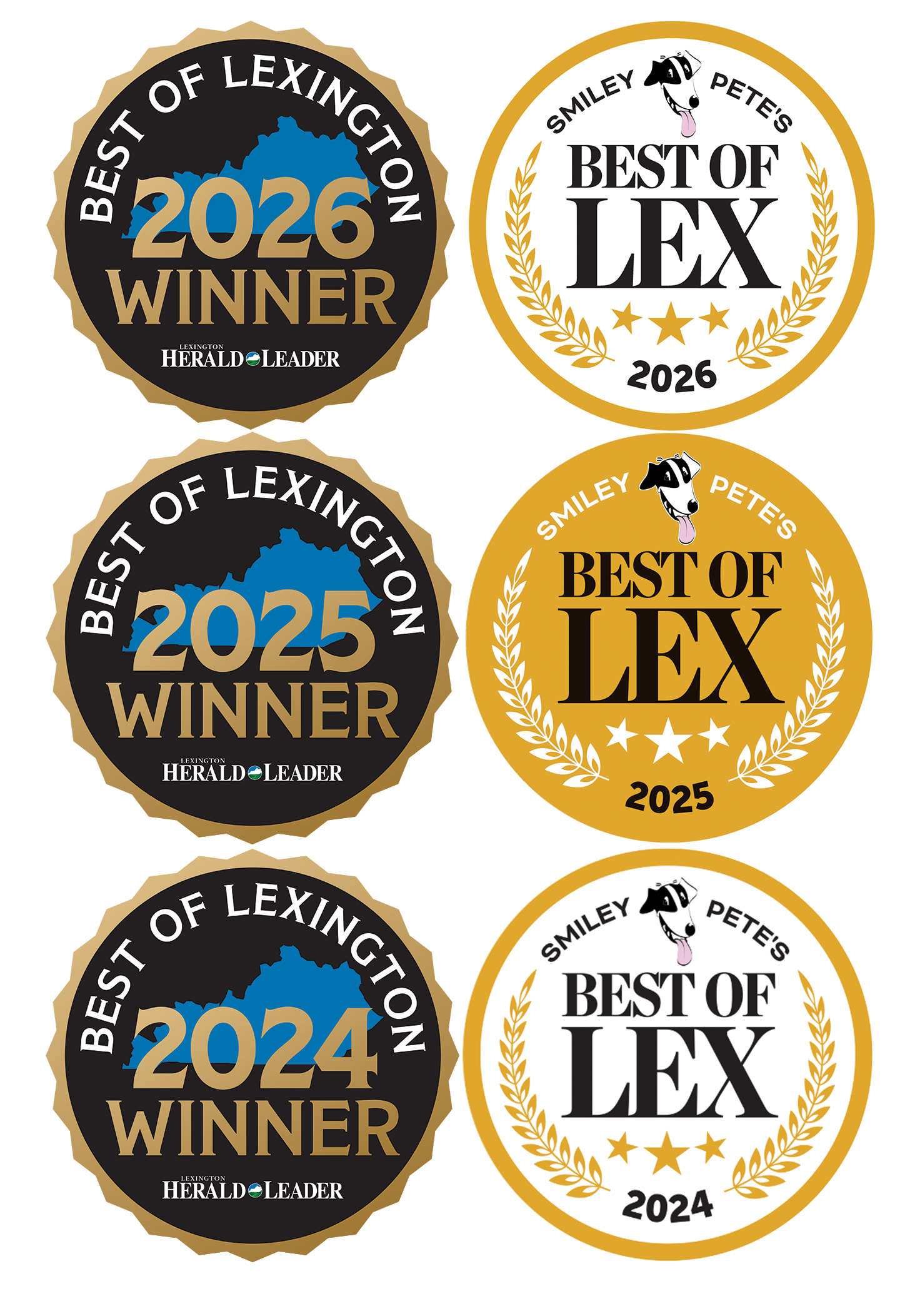 Seals for Best Pharmacies contests wins